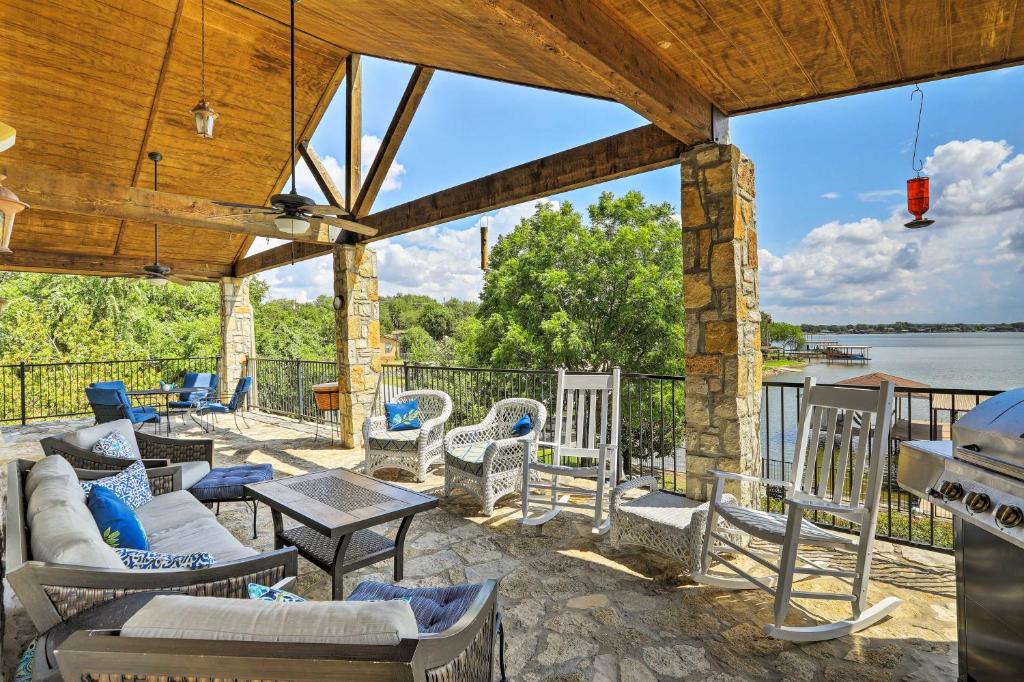 Lakefront Granbury Home with Dock, Decks and Hot Tub!