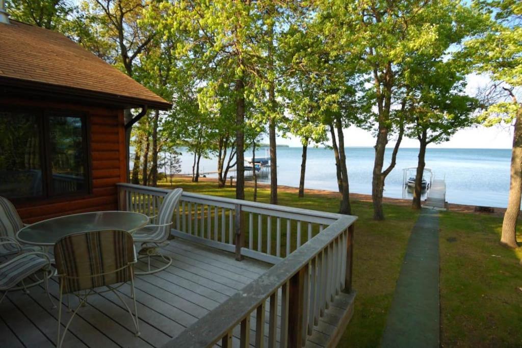 Dog Friendly Leech Lake Home w Perfect Beach Garage Boat Lift